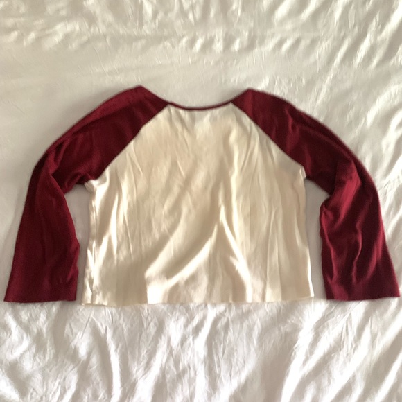 cropped baseball tee - Picture 3 of 3